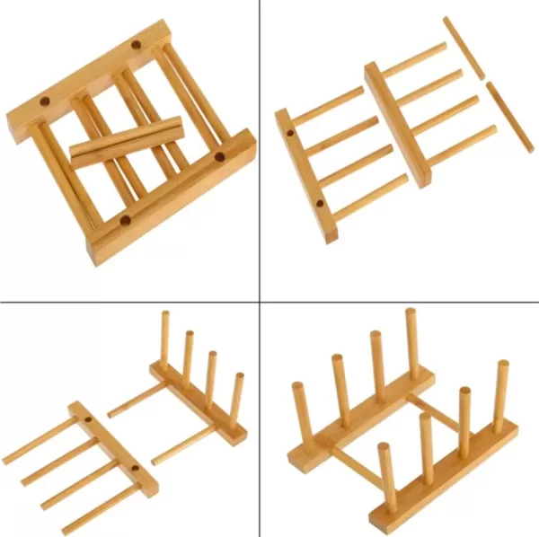 Customized Bamboo Dish Drying Rack