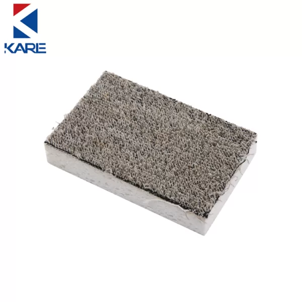 Eco-friendly hemp fiber kitchen dishwashing sponge-square