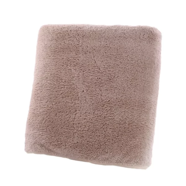 Luxurious Coral Fleece Microfiber Bath Towel Set With Exceptional Water Absorption 5154