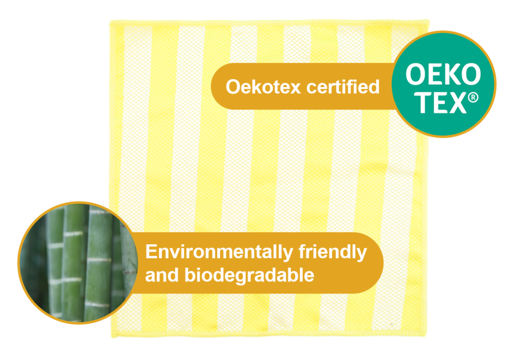 Bamboo Microfiber Glass Cloth